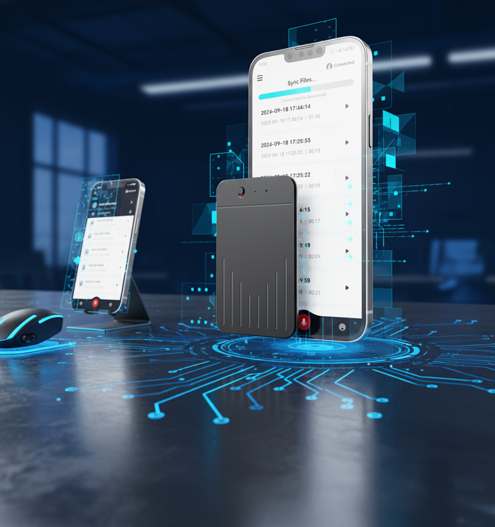 Lavaya AI - Aufnahmegerät